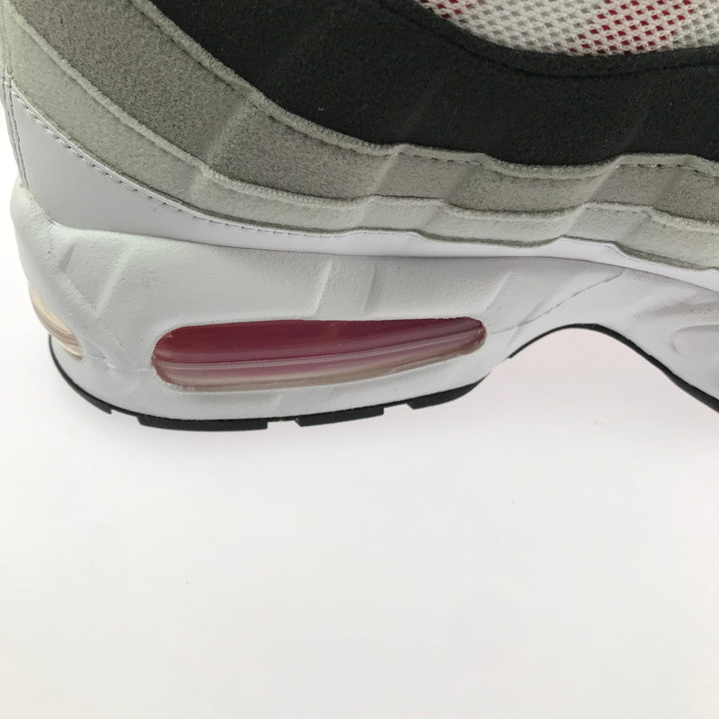 【中古美品】【メンズ】 NIKE ナイキ AIR MAX 95 BIG BUBBLE PRM COMET IB7862-100 エア マックス スニーカー 靴 160-260730-rt-15-tagh サイズ：27cm US9 カラー：ホワイト/レッド 万代Net店