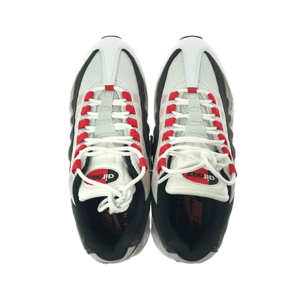 【中古美品】【メンズ】 NIKE ナイキ AIR MAX 95 BIG BUBBLE PRM COMET IB7862-100 エア マックス スニーカー 靴 160-260730-rt-15-tagh サイズ：27cm US9 カラー：ホワイト/レッド 万代Net店