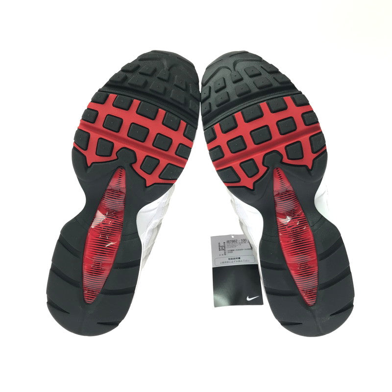 【中古美品】【メンズ】 NIKE ナイキ AIR MAX 95 BIG BUBBLE PRM COMET IB7862-100 エア マックス スニーカー 靴 160-260730-rt-15-tagh サイズ：27cm US9 カラー：ホワイト/レッド 万代Net店