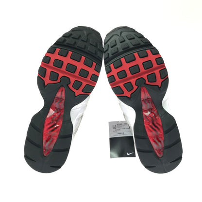 【中古美品】【メンズ】 NIKE ナイキ AIR MAX 95 BIG BUBBLE PRM COMET IB7862-100 エア マックス スニーカー 靴 160-260730-rt-15-tagh サイズ：27cm US9 カラー：ホワイト/レッド 万代Net店