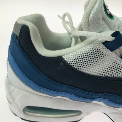 【中古品】【メンズ】 NIKE ナイキ AIR MAX 95 BIG BUBBLE SLATE IH7855-100 エア マックス 95 スニーカー 靴 160-260730-rt-16-tagh サイズ：27cm US9 カラー：ホワイト/ブルー 万代Net店