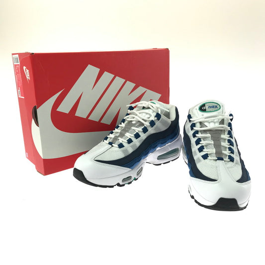 【中古品】【メンズ】 NIKE ナイキ AIR MAX 95 BIG BUBBLE SLATE IH7855-100 エア マックス 95 スニーカー 靴 160-260730-rt-16-tagh サイズ：27cm US9 カラー：ホワイト/ブルー 万代Net店