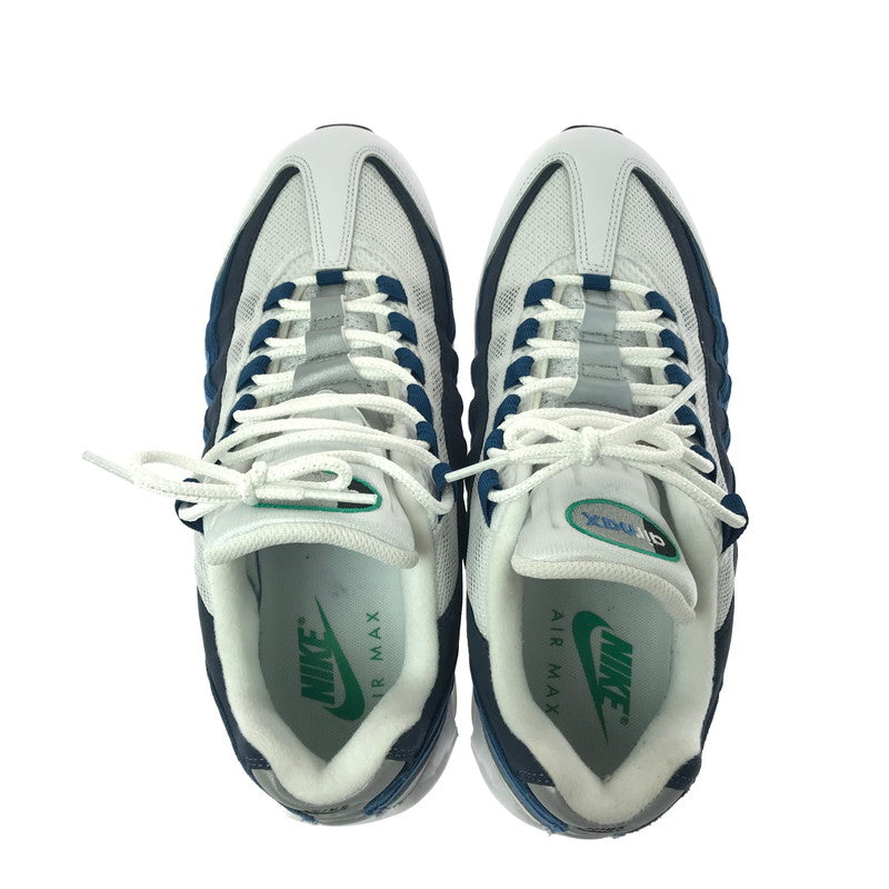 【中古品】【メンズ】 NIKE ナイキ AIR MAX 95 BIG BUBBLE SLATE IH7855-100 エア マックス 95 スニーカー 靴 160-260730-rt-16-tagh サイズ：27cm US9 カラー：ホワイト/ブルー 万代Net店