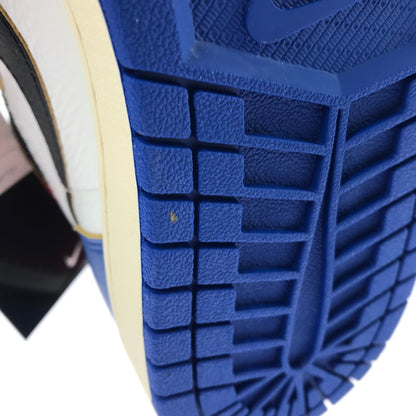 【中古美品】【メンズ】 NIKE ナイキ × FRAGMENT DESIGN フラグメント デザイン × UNION ユニオン AIR JORDAN 1 HIGH OG BLACK VARSITY RED IO7847-002 靴 160-260730-rt-11-tagh サイズ：27cm US9 カラー：BLACK/WHITE-VARSITYRED 万代Net店