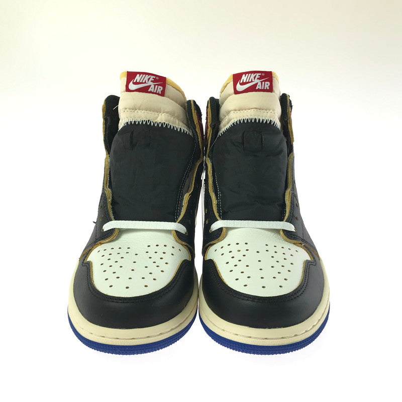 【中古美品】【メンズ】 NIKE ナイキ × FRAGMENT DESIGN フラグメント デザイン × UNION ユニオン AIR JORDAN 1 HIGH OG BLACK VARSITY RED IO7847-002 靴 160-260730-rt-11-tagh サイズ：27cm US9 カラー：BLACK/WHITE-VARSITYRED 万代Net店