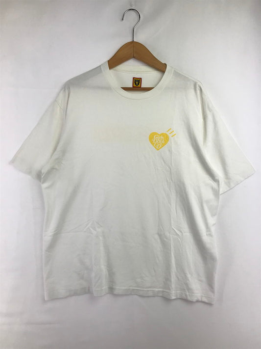 【現状渡し品】【メンズ】 GIRLS DON'T CRY ガールズ ドント クライ × HUMAN MADE ヒューマン メイド MIMOSA DAILY SHORT SLEEVE TEE ミモサ ダイアリー Tシャツ 142-260726-rt-04-tagh サイズ：XL カラー：ホワイト 万代Net店