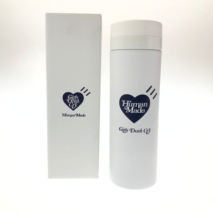 【中古品】【メンズ】 HUMAN MADE ヒューマンメイド × GIRLS DON'T CRY ガールズドントクライ GDC WHITE DAY THERMO STAINLESS BOTTLE サーモステンレスボトル 208-260802-hi-17-tagh カラー：ホワイト 万代Net店