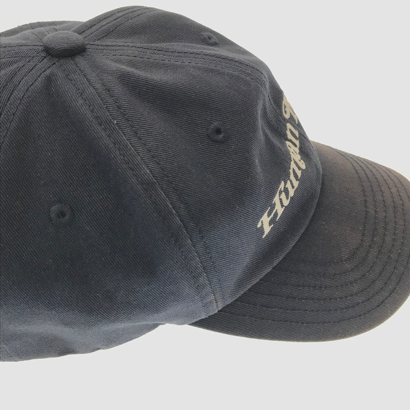 【中古品】【メンズ】 HUMAN MADE ヒューマンメイド × GIRLS DON'T CRY ガールズドントクライ LOGO 6 PANEL CAP ロゴ 6パネルキャップ 帽子 188-260802-hi-11-tagh サイズ：F カラー：ネイビー 万代Net店