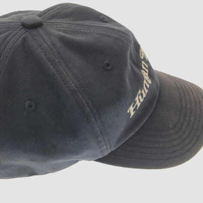 【中古品】【メンズ】 HUMAN MADE ヒューマンメイド × GIRLS DON'T CRY ガールズドントクライ LOGO 6 PANEL CAP ロゴ 6パネルキャップ 帽子 188-260802-hi-11-tagh サイズ：F カラー：ネイビー 万代Net店