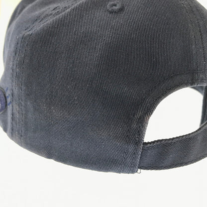 【中古品】【メンズ】 HUMAN MADE ヒューマンメイド × GIRLS DON'T CRY ガールズドントクライ LOGO 6 PANEL CAP ロゴ 6パネルキャップ 帽子 188-260802-hi-11-tagh サイズ：F カラー：ネイビー 万代Net店