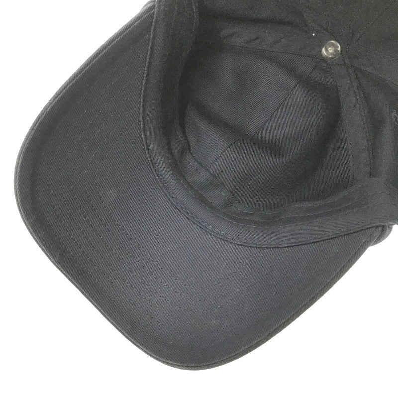 【中古品】【メンズ】 HUMAN MADE ヒューマンメイド × GIRLS DON'T CRY ガールズドントクライ LOGO 6 PANEL CAP ロゴ 6パネルキャップ 帽子 188-260802-hi-11-tagh サイズ：F カラー：ネイビー 万代Net店