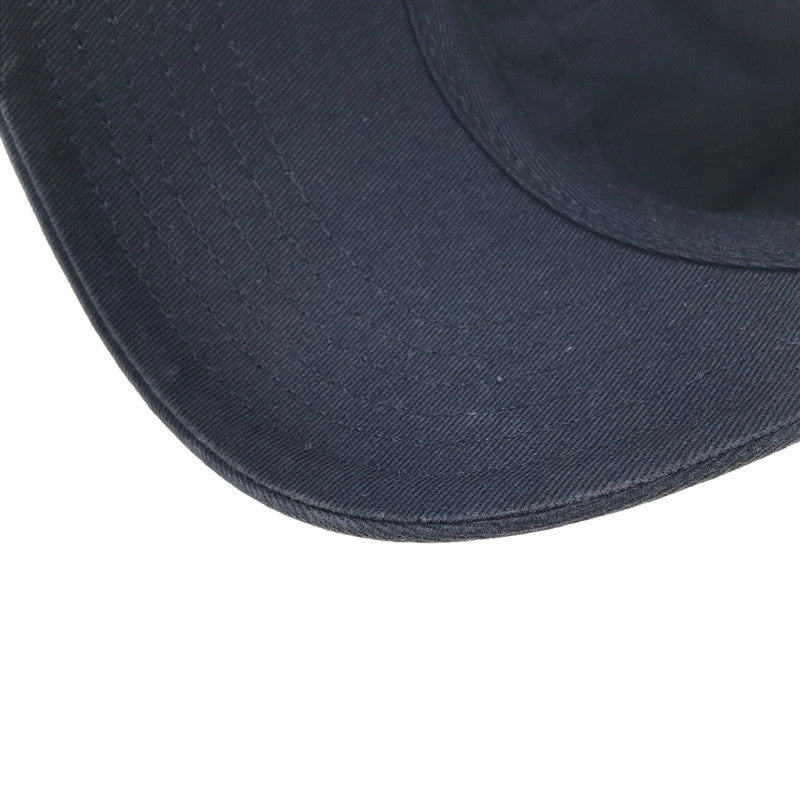 【中古品】【メンズ】 HUMAN MADE ヒューマンメイド × GIRLS DON'T CRY ガールズドントクライ LOGO 6 PANEL CAP ロゴ 6パネルキャップ 帽子 188-260802-hi-11-tagh サイズ：F カラー：ネイビー 万代Net店
