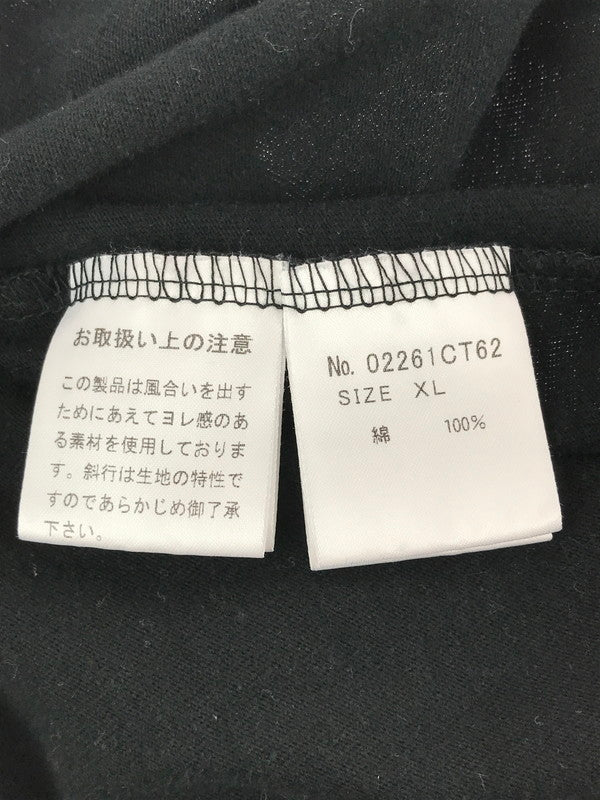 【中古品】【メンズ】 HYSTERIC GLAMOUR ヒステリックグラマー PROPERTY OF HYSTERIC TEE 02261CT62 ショートスリーブ Tシャツ トップス 140-260726-rt-01-tagh サイズ：XL カラー：ブラック 万代Net店