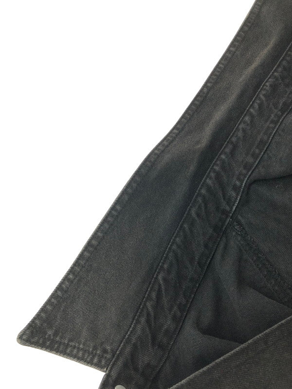 【中古品】【メンズ】 INTODUSK イントゥダスク TRUCKER DENIM JACKET BLACK トラッカー デニム ジャケット Gジャン ライトアウター 141-260726-rt-25-tagh サイズ：M カラー：ブラック 万代Net店