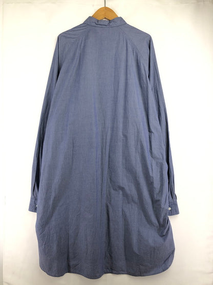 【中古品】【メンズ】 SILLAGE シラージ L/S PULLOVER LONG SHIRT LIGHT BLUE ロングスリーブ プルオーバー ロング シャツ トップス 140-260726-rt-21-tagh サイズ：F カラー：ブルー 万代Net店