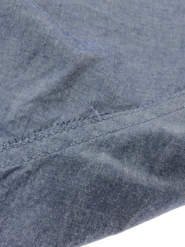 【中古品】【メンズ】 SILLAGE シラージ L/S PULLOVER LONG SHIRT LIGHT BLUE ロングスリーブ プルオーバー ロング シャツ トップス 140-260726-rt-21-tagh サイズ：F カラー：ブルー 万代Net店