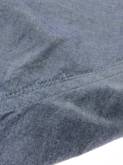 【中古品】【メンズ】 SILLAGE シラージ L/S PULLOVER LONG SHIRT LIGHT BLUE ロングスリーブ プルオーバー ロング シャツ トップス 140-260726-rt-21-tagh サイズ：F カラー：ブルー 万代Net店