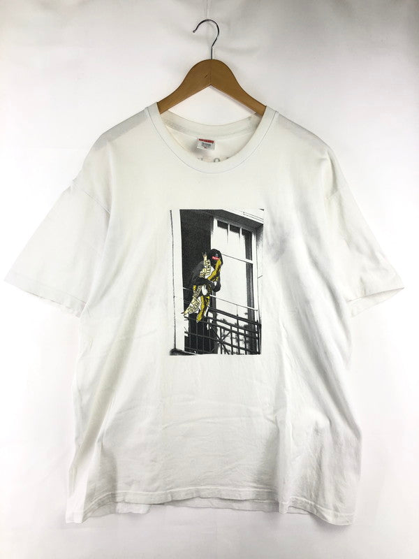 【中古品】【メンズ】 SUPREME シュプリーム ×ANTIHERO アンタイヒーロー コラボ 20AW BALCONY TEE バルコニーTシャツ プリント 半袖 Tシャツ カットソー 149-260802-hi-02-tagh サイズ：XL カラー：ホワイト 万代Net店