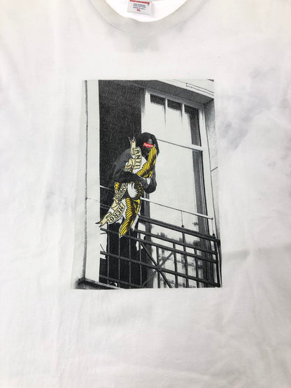 【中古品】【メンズ】 SUPREME シュプリーム ×ANTIHERO アンタイヒーロー コラボ 20AW BALCONY TEE バルコニーTシャツ プリント 半袖 Tシャツ カットソー 149-260802-hi-02-tagh サイズ：XL カラー：ホワイト 万代Net店