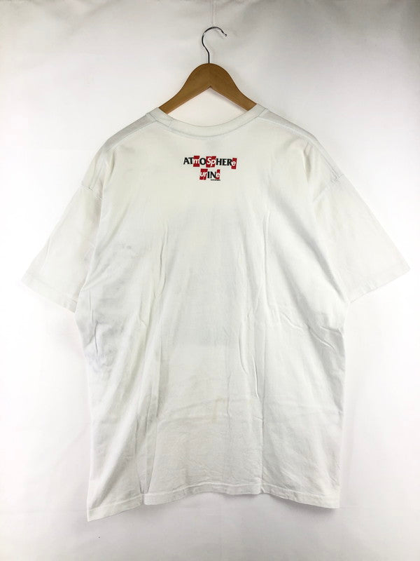 【中古品】【メンズ】 SUPREME シュプリーム ×ANTIHERO アンタイヒーロー コラボ 20AW BALCONY TEE バルコニーTシャツ プリント 半袖 Tシャツ カットソー 149-260802-hi-02-tagh サイズ：XL カラー：ホワイト 万代Net店