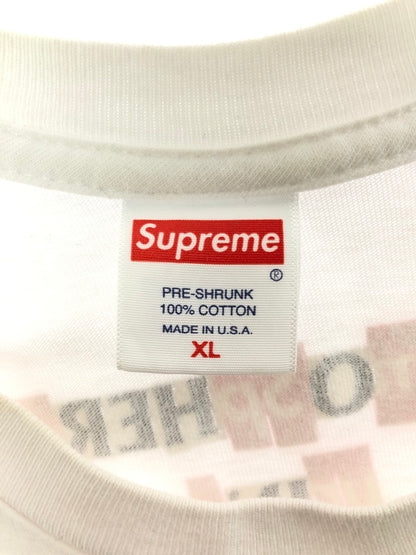 【中古品】【メンズ】 SUPREME シュプリーム ×ANTIHERO アンタイヒーロー コラボ 20AW BALCONY TEE バルコニーTシャツ プリント 半袖 Tシャツ カットソー 149-260802-hi-02-tagh サイズ：XL カラー：ホワイト 万代Net店