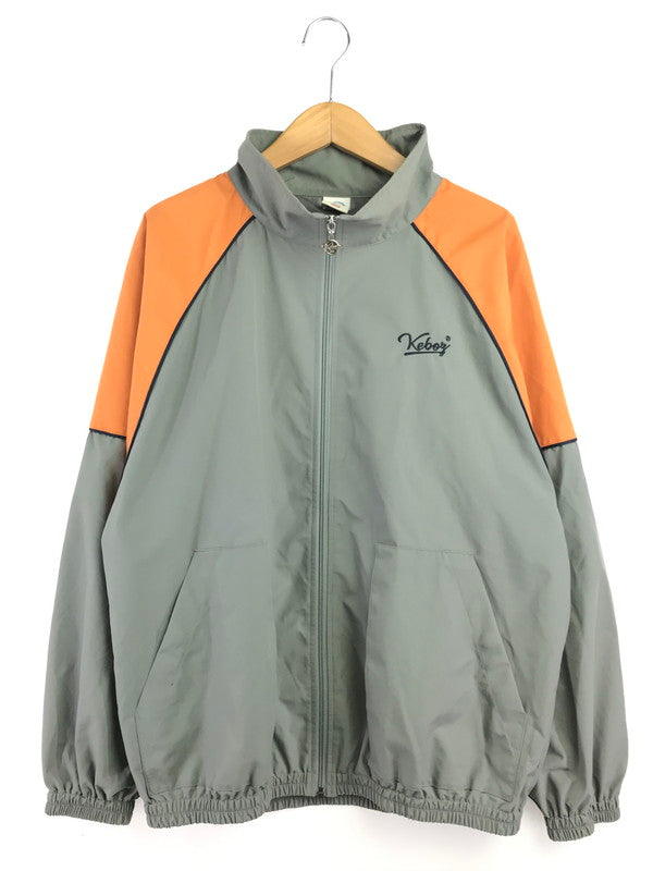 【中古品】【メンズ】 KEBOZ ケボズ 2TONE TRUCK JACKET GRAY ORENGE ツートーン トラック ジャケット ライトアウター 142-260726-rt-29-tagh サイズ：M カラー：グレー/オレンジ 万代Net店