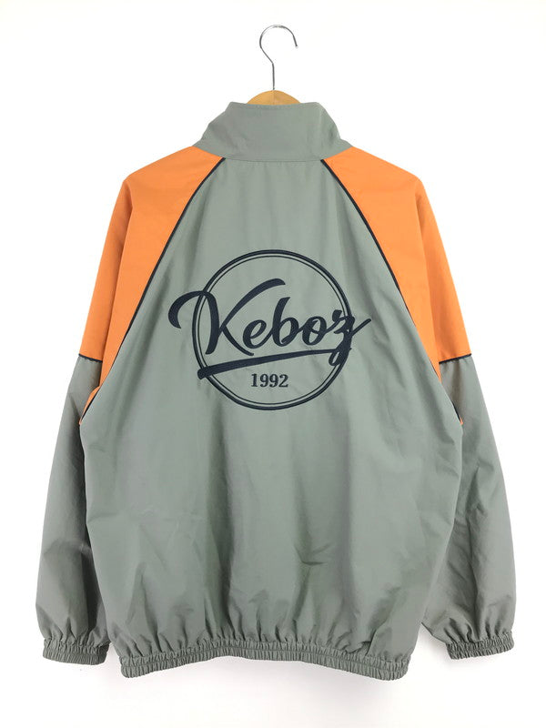 【中古品】【メンズ】 KEBOZ ケボズ 2TONE TRUCK JACKET GRAY ORENGE ツートーン トラック ジャケット ライトアウター 142-260726-rt-29-tagh サイズ：M カラー：グレー/オレンジ 万代Net店