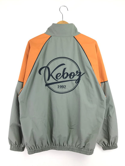 【中古品】【メンズ】 KEBOZ ケボズ 2TONE TRUCK JACKET GRAY ORENGE ツートーン トラック ジャケット ライトアウター 142-260726-rt-29-tagh サイズ：M カラー：グレー/オレンジ 万代Net店