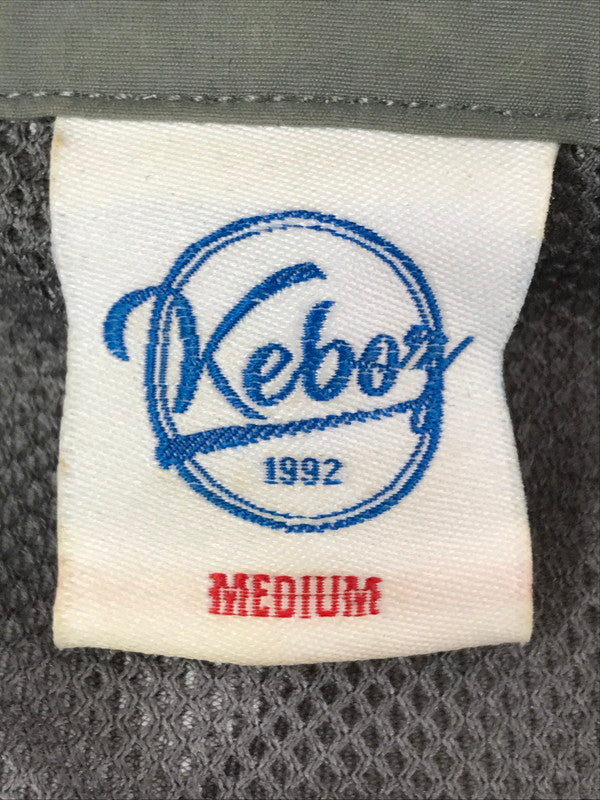 【中古品】【メンズ】 KEBOZ ケボズ 2TONE TRUCK JACKET GRAY ORENGE ツートーン トラック ジャケット ライトアウター 142-260726-rt-29-tagh サイズ：M カラー：グレー/オレンジ 万代Net店