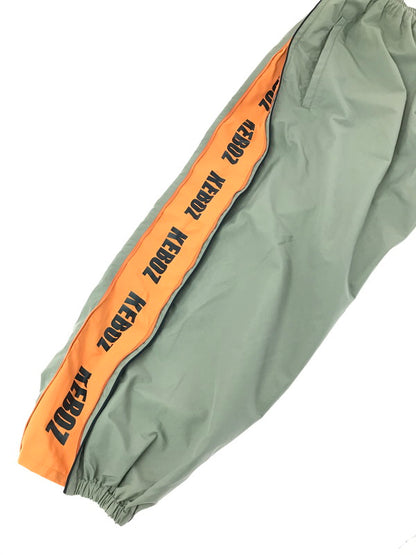 【中古品】【メンズ】 KEBOZ ケボズ 2TONE TRUCK PANTS GRAY ORENGE ツートン トラック パンツ ボトムス 153-260726-rt-30-tagh サイズ：L カラー：グレー/オレンジ 万代Net店