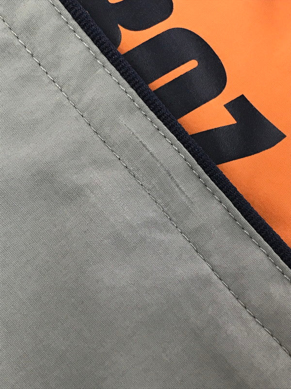 【中古品】【メンズ】 KEBOZ ケボズ 2TONE TRUCK PANTS GRAY ORENGE ツートン トラック パンツ ボトムス 153-260726-rt-30-tagh サイズ：L カラー：グレー/オレンジ 万代Net店
