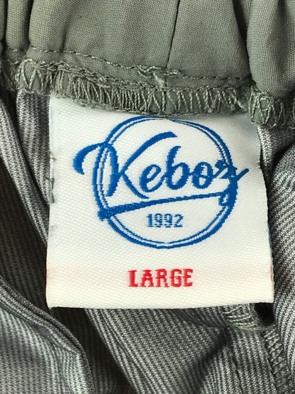【中古品】【メンズ】 KEBOZ ケボズ 2TONE TRUCK PANTS GRAY ORENGE ツートン トラック パンツ ボトムス 153-260726-rt-30-tagh サイズ：L カラー：グレー/オレンジ 万代Net店