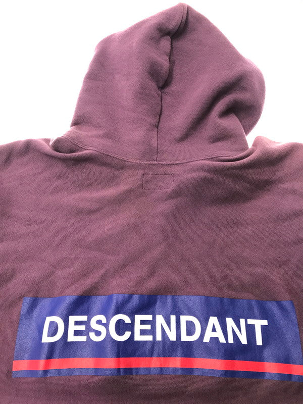 【現状渡し品】【メンズ】 DESCENDANT ディセンダント HORIZON HOODED SWEATSHIRT ホライズン フーデッド スウェット シャツ パーカー トップス 142-260726-rt-20-tagh サイズ：3 カラー：パープル 万代Net店