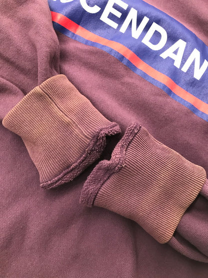 【現状渡し品】【メンズ】 DESCENDANT ディセンダント HORIZON HOODED SWEATSHIRT ホライズン フーデッド スウェット シャツ パーカー トップス 142-260726-rt-20-tagh サイズ：3 カラー：パープル 万代Net店