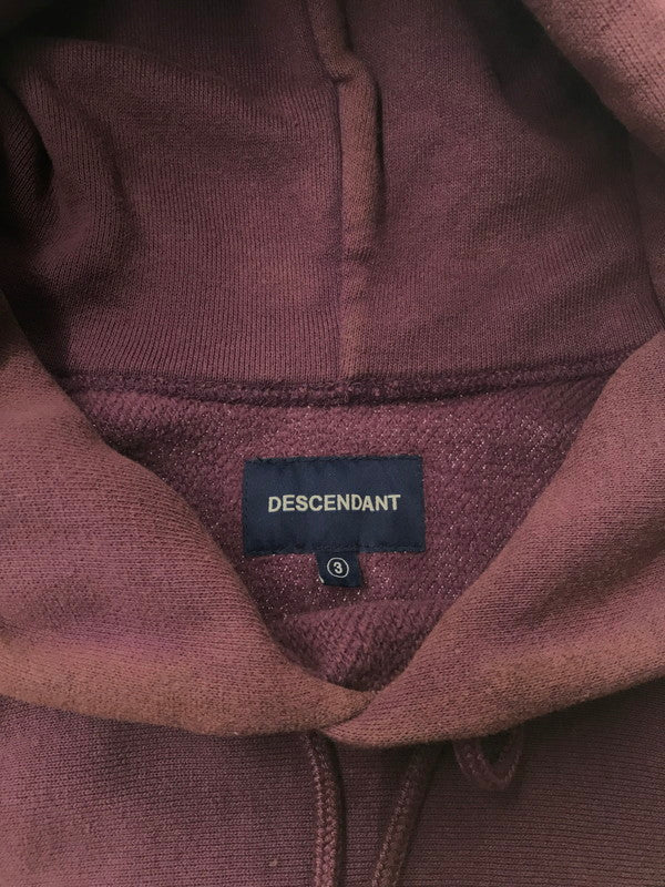 【現状渡し品】【メンズ】 DESCENDANT ディセンダント HORIZON HOODED SWEATSHIRT ホライズン フーデッド スウェット シャツ パーカー トップス 142-260726-rt-20-tagh サイズ：3 カラー：パープル 万代Net店