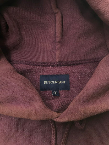 【現状渡し品】【メンズ】 DESCENDANT ディセンダント HORIZON HOODED SWEATSHIRT ホライズン フーデッド スウェット シャツ パーカー トップス 142-260726-rt-20-tagh サイズ：3 カラー：パープル 万代Net店