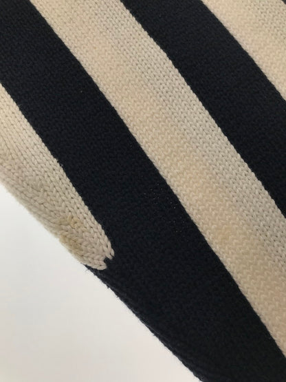【中古品】【メンズ】 TOMMY HILFIGER トミー ヒルフィガー 90's MULTI STRIPE COTTON KNIT マルチ ストライプ コットン ニット 146-260726-rt-18-tagh サイズ：XL カラー：グリーン 万代Net店