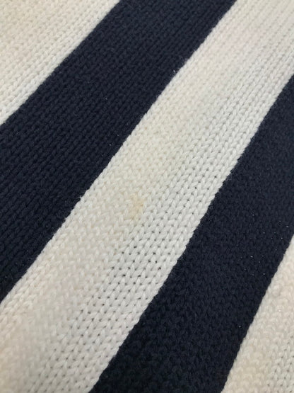 【中古品】【メンズ】 TOMMY HILFIGER トミー ヒルフィガー 90's MULTI STRIPE COTTON KNIT マルチ ストライプ コットン ニット 146-260726-rt-18-tagh サイズ：XL カラー：グリーン 万代Net店
