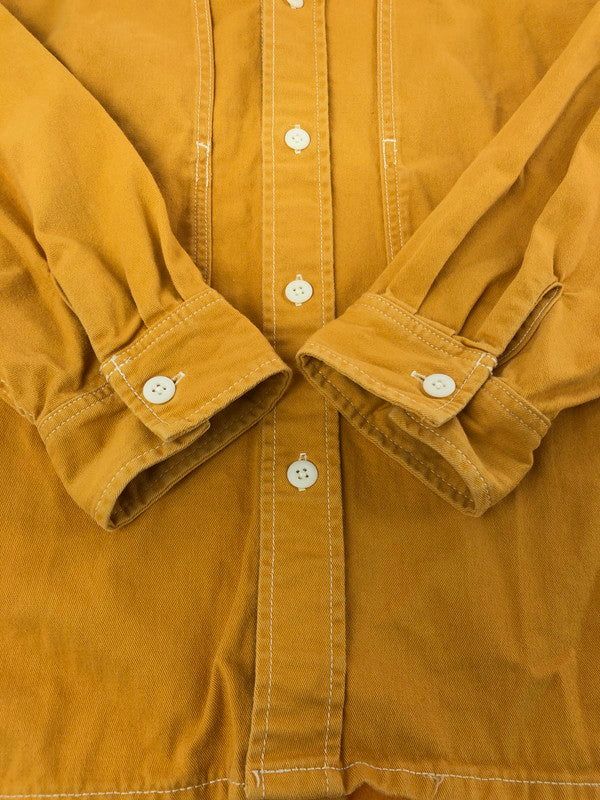 【中古品】【メンズ】 XLARGE エクストラ ラージ STITCH WORK SHIRT YELLOW 01194402 ワーク シャツ 長袖シャツ トップス 142-260726-rt-22-tagh サイズ：XL カラー：オレンジ 万代Net店