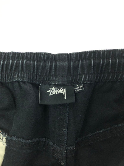 【現状渡し品】【メンズ】 STUSSY ステューシー BRUSHED BEACH PANT 116423 ブラッシュド ビーチ パンツ ボトムス 153-260729-rt-12-tagh サイズ：L カラー：ブラック 万代Net店