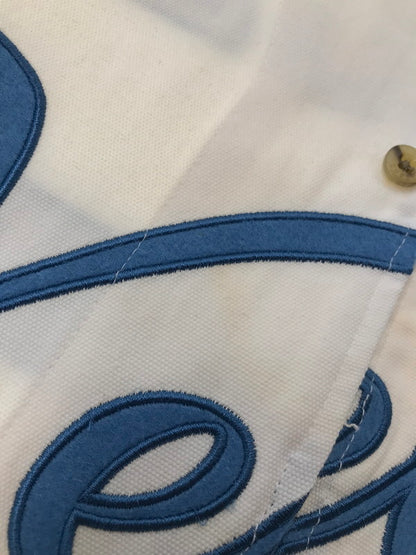 【中古品】【メンズ】 KEBOZ ケボス CLASSIC BASEBALL SHIRT ASAHIKAWA クラシック ベースボール シャツ トップス 142-260726-rt-14-tagh サイズ：L カラー：ベージュ 万代Net店