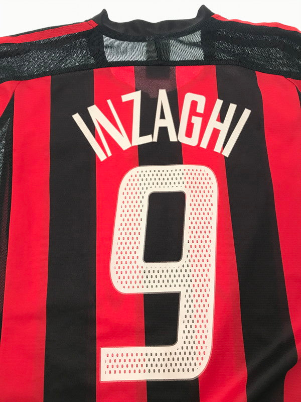 【現状渡し品】【メンズ】 ADIDAS アディダス 00's ACM #9 INZAGHI GAME SHIRT インザーギ ゲーム シャツ トップス 146-260726-rt-13-tagh サイズ：XL カラー：レッド 万代Net店