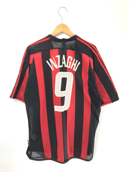 【現状渡し品】【メンズ】 ADIDAS アディダス 00's ACM #9 INZAGHI GAME SHIRT インザーギ ゲーム シャツ トップス 146-260726-rt-13-tagh サイズ：XL カラー：レッド 万代Net店