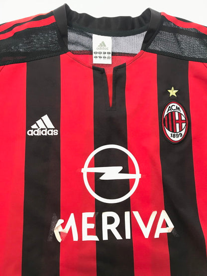 【現状渡し品】【メンズ】 ADIDAS アディダス 00's ACM #9 INZAGHI GAME SHIRT インザーギ ゲーム シャツ トップス 146-260726-rt-13-tagh サイズ：XL カラー：レッド 万代Net店