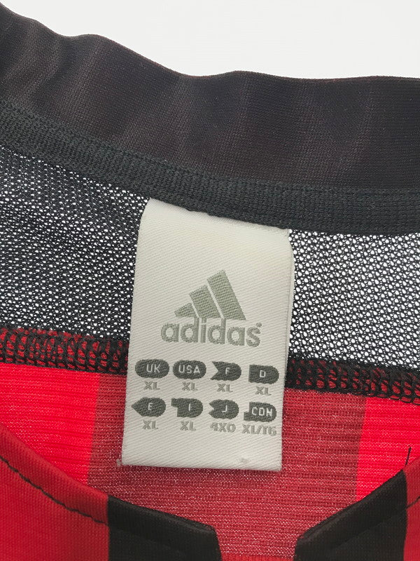 【現状渡し品】【メンズ】 ADIDAS アディダス 00's ACM #9 INZAGHI GAME SHIRT インザーギ ゲーム シャツ トップス 146-260726-rt-13-tagh サイズ：XL カラー：レッド 万代Net店