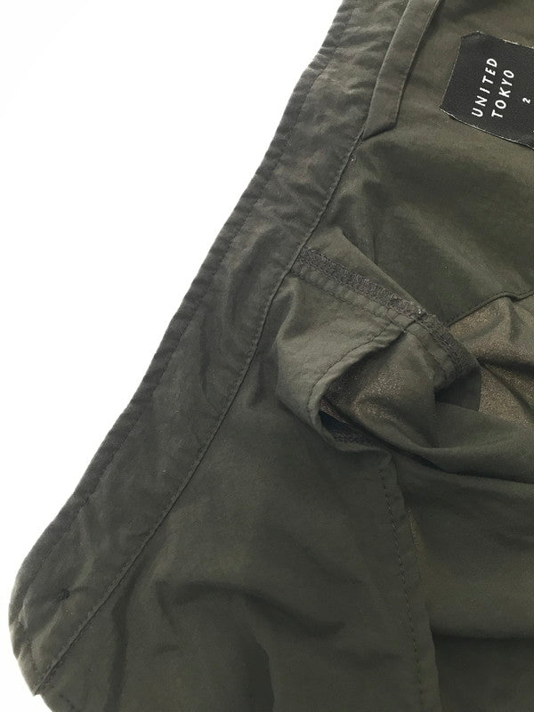 【中古品】【メンズ】 UNITED TOKYO ユナイテッド トウキョウ SHORT MODS SHIRT 131302007 ショート モッズ シャツ 147-260726-rt-15-tagh サイズ：2 カラー：カーキ 万代Net店