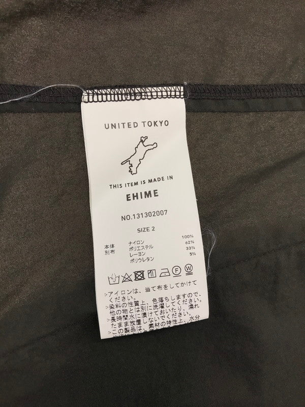 【中古品】【メンズ】 UNITED TOKYO ユナイテッド トウキョウ SHORT MODS SHIRT 131302007 ショート モッズ シャツ 147-260726-rt-15-tagh サイズ：2 カラー：カーキ 万代Net店