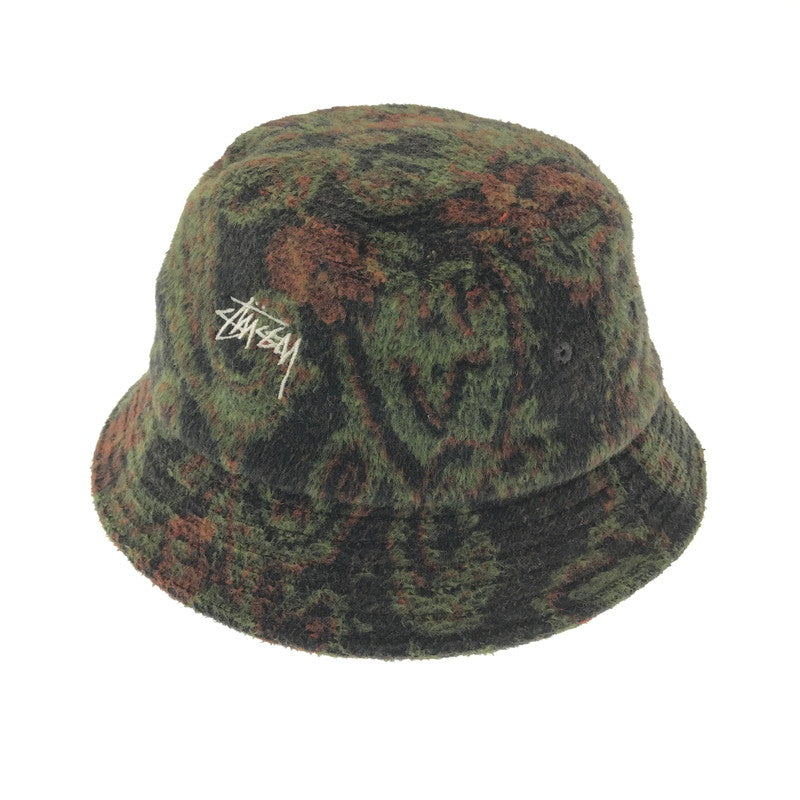 【中古品】【メンズ】 STUSSY ステューシー PSYCHEDELIC DEEP BUCKET HAT 1321069 サイケデリック ディープ バケットハット 帽子 185-260802-hi-13-tagh サイズ：S/M カラー：マルチカラー 万代Net店
