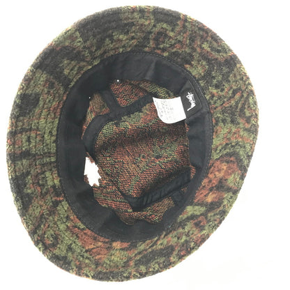 【中古品】【メンズ】 STUSSY ステューシー PSYCHEDELIC DEEP BUCKET HAT 1321069 サイケデリック ディープ バケットハット 帽子 185-260802-hi-13-tagh サイズ：S/M カラー：マルチカラー 万代Net店