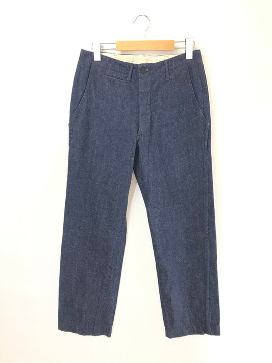 【中古品】【メンズ】 WAREHOUSE ウエア ハウス DUCK DIGGER U.S.NAVY DENIM TROUSERS PANTS ダッグ ディガー デニム トラウザー ジーンズ 日本製 ボトムス 153-260729-rt-26-tagh サイズ：31 カラー：インディゴ 万代Net店